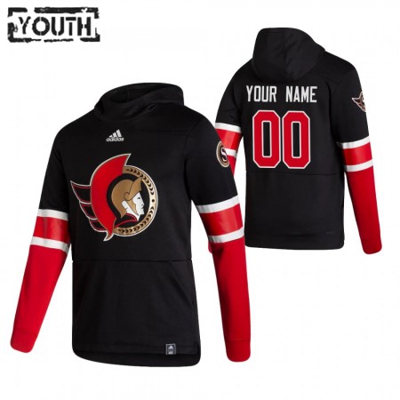 Dětské Ottawa Senators Personalizované 2020-21 Reverse Retro Pullover Mikiny Hooded